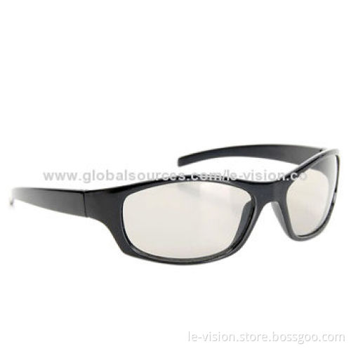 Le-Vision Company Promotional Polarized 3D Movie Glasses for Passive System Such as 3D TV, Cinema